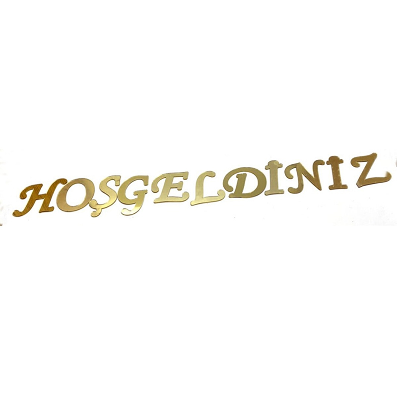 hoşgeldiniz (altın renk)